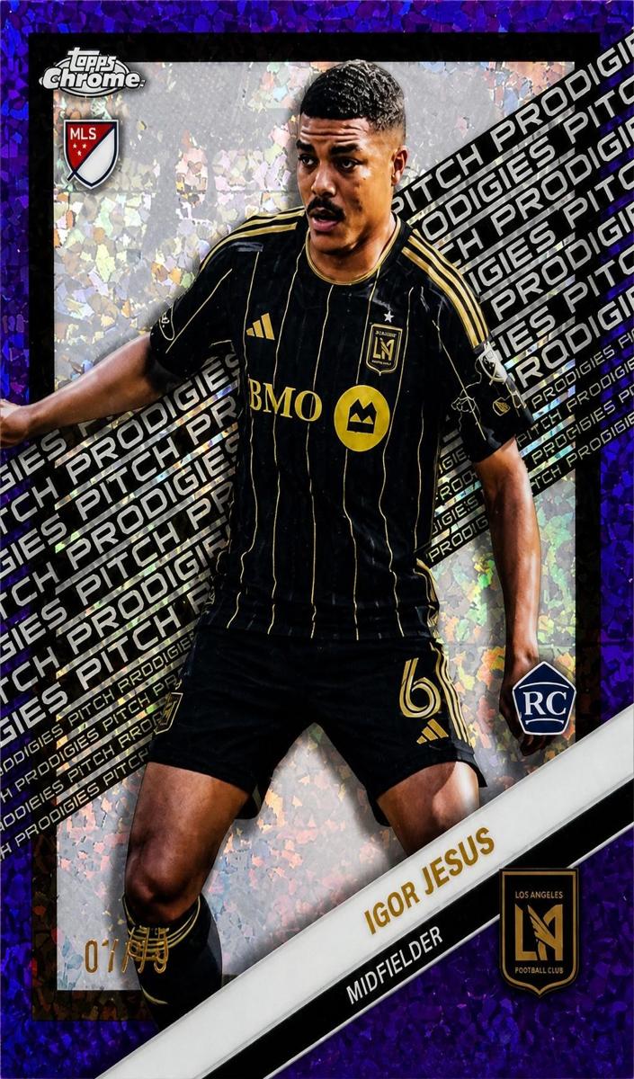 2025 Igor Jesus [Purple Mini-Diamonds Refractor] #183