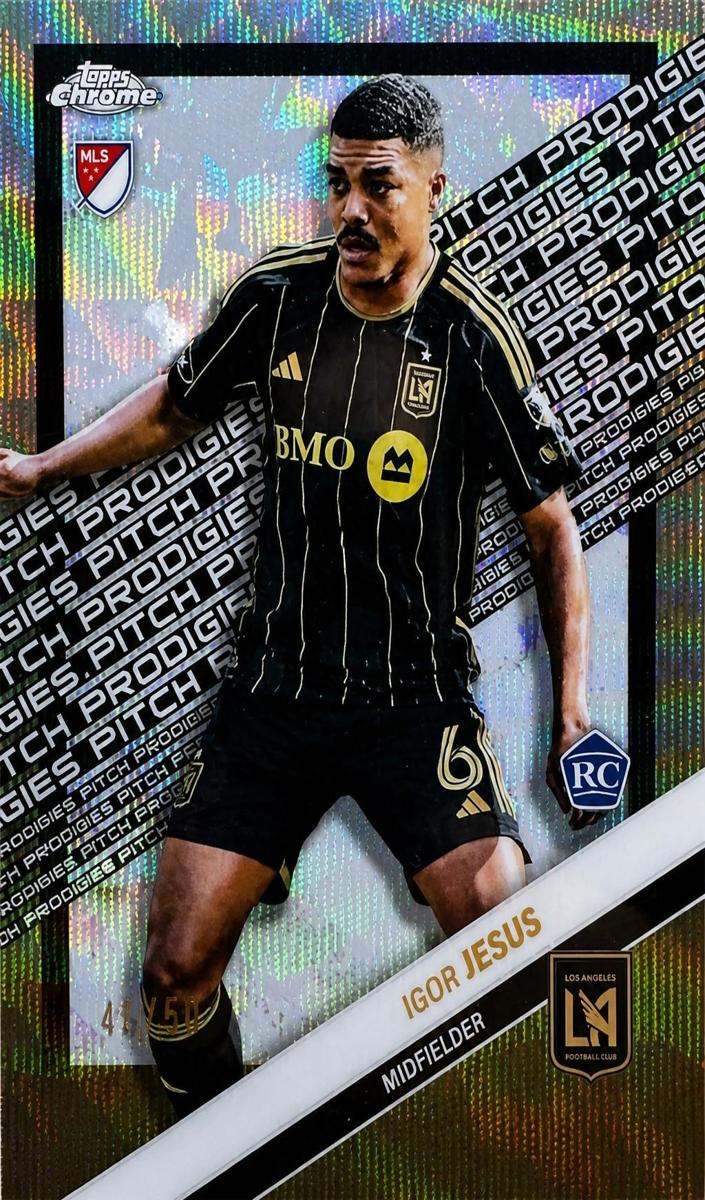 2025 Igor Jesus [Gold Refractor] #183