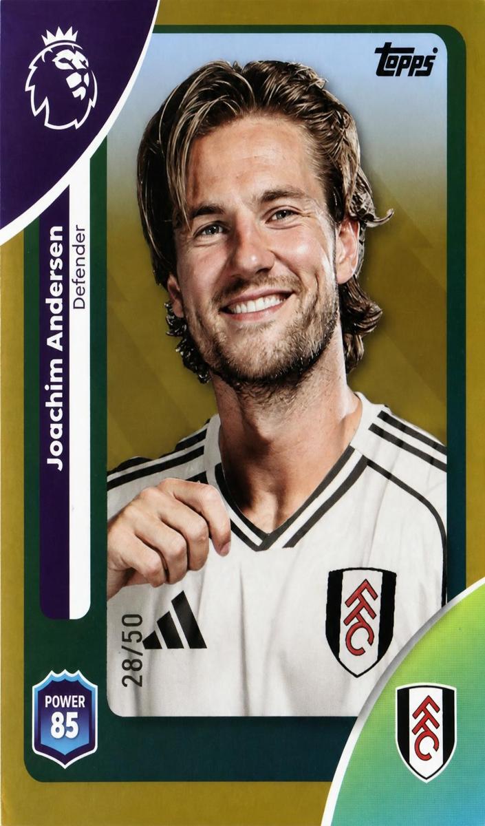 2025 Joachim Andersen [Gold Rainbow] #148