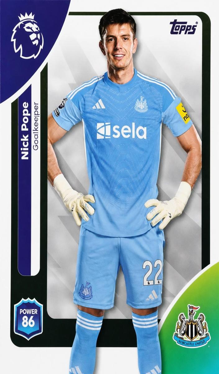 2025 Nick Pope #218