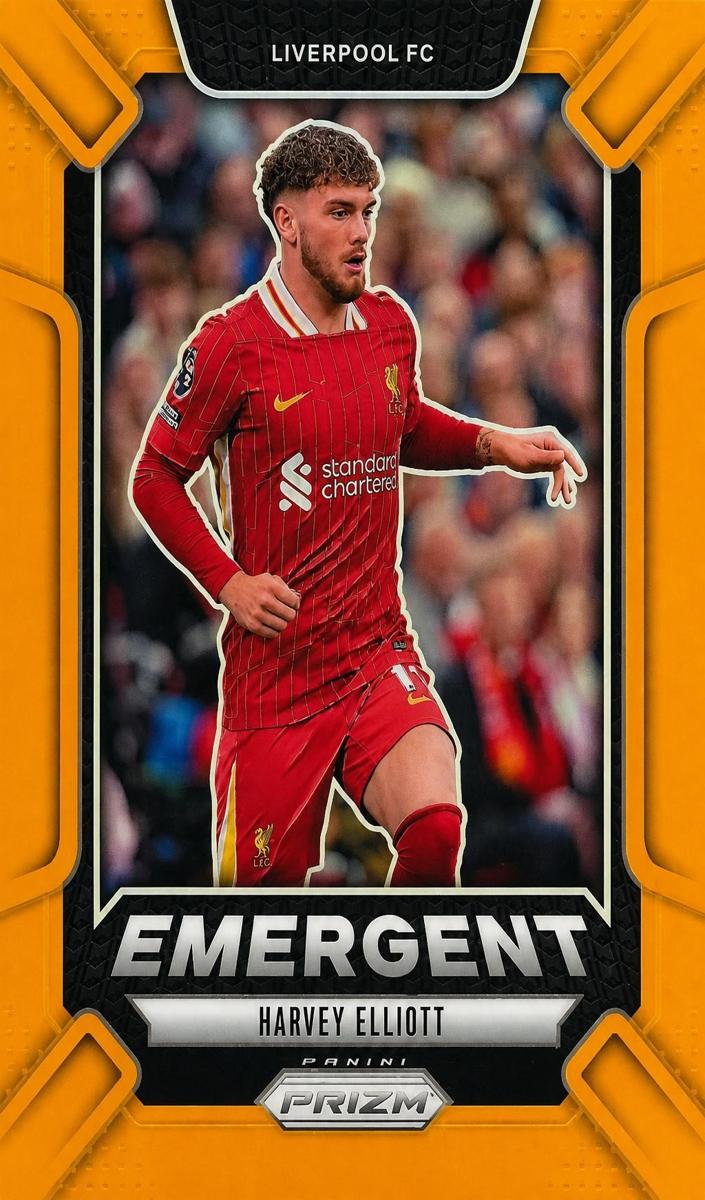 2024 Panini Prizm Premier League Harvey Elliott #18 card