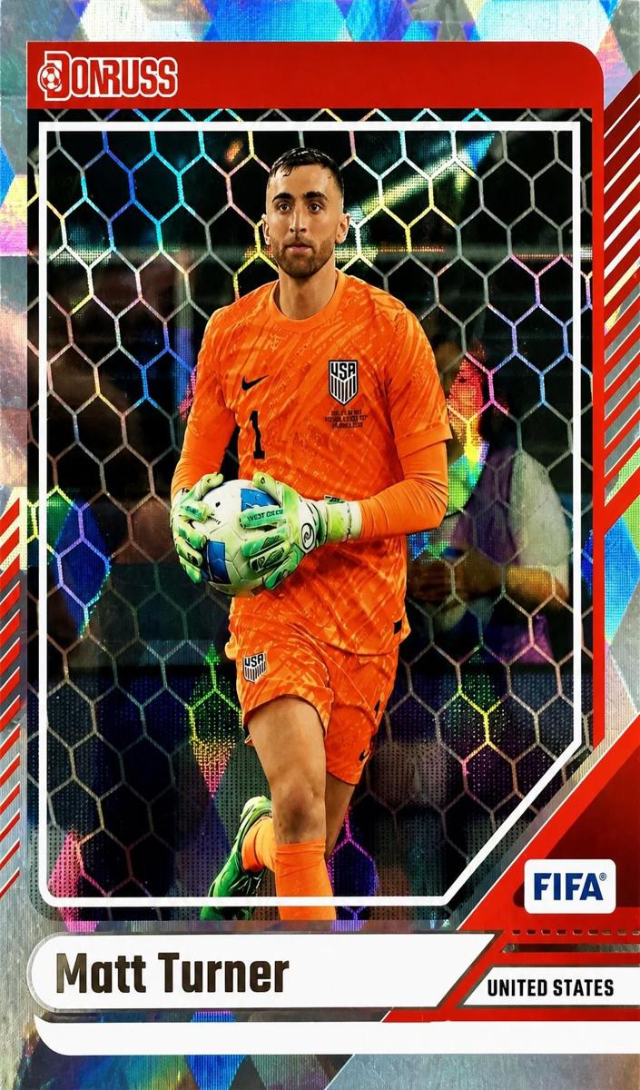 2024 Panini Donruss Matt Turner [Silver] #1 card