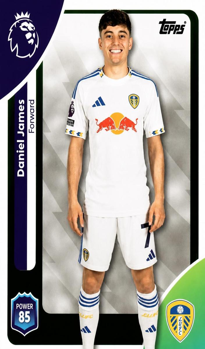 2025 Topps Premier League Daniel James #337 card