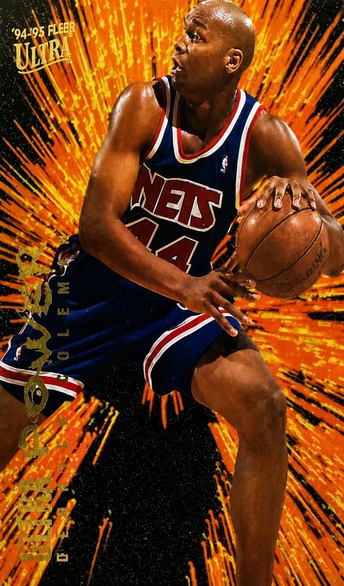 1994 Fleer Ultra Derrick Coleman #2 card
