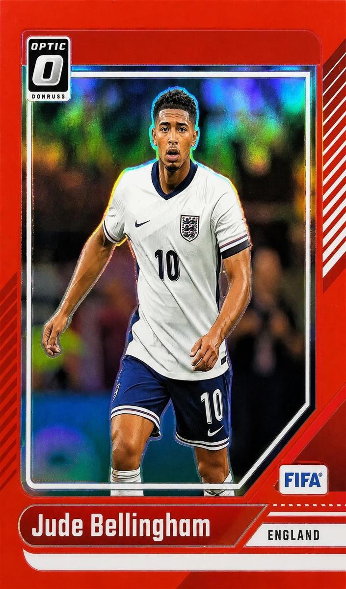 2024 Panini Donruss Jude Bellingham [Red] #61 card