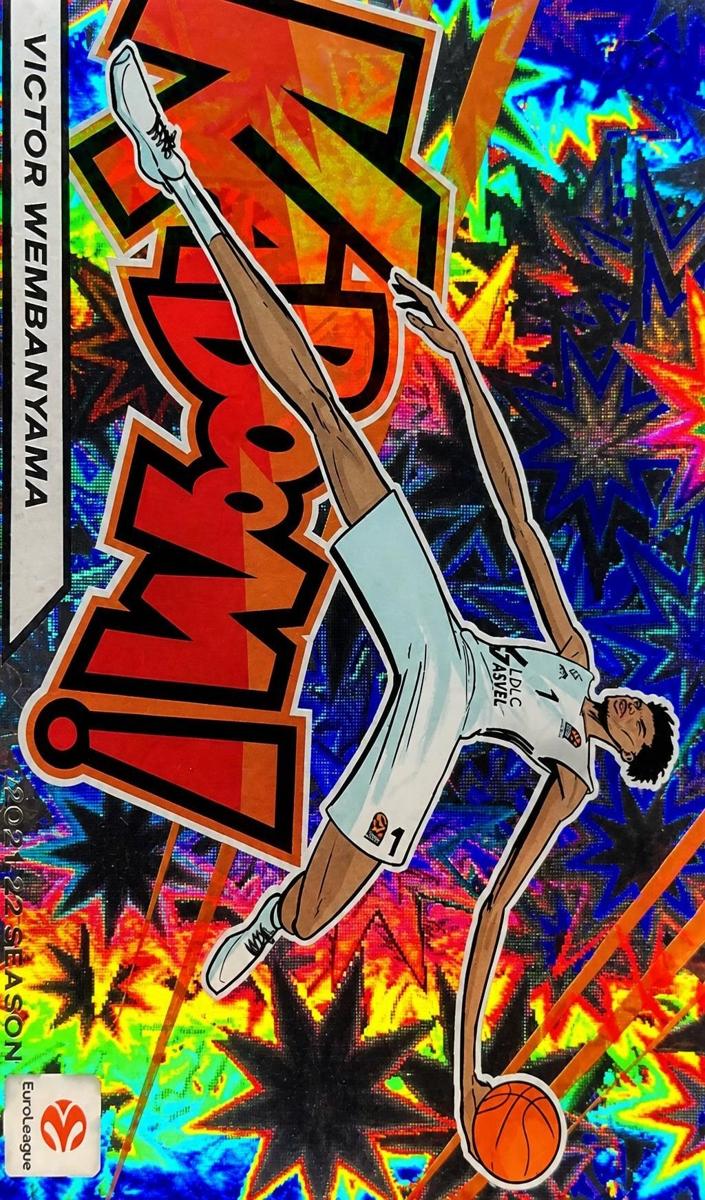 2025 Panini Contenders EuroLeague Victor Wembanyama #2 card