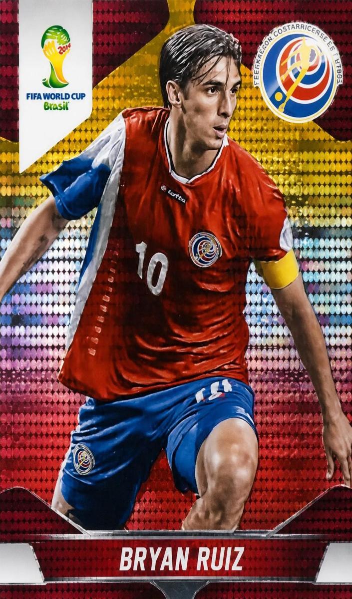 2014 Bryan Ruiz [Yellow and Red Pulsar] #56