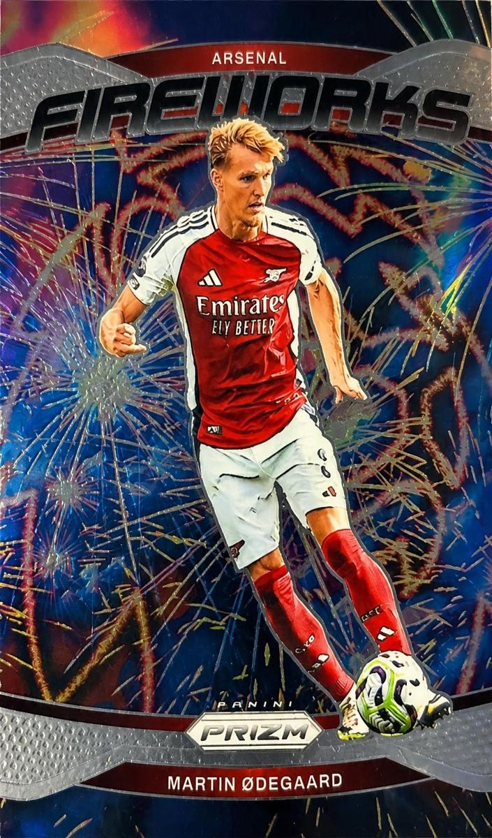 2024 Panini Prizm Premier League Martin Odegaard #2 card