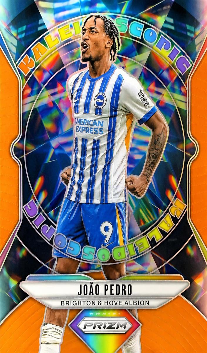 2024 Panini Prizm Premier League Joao Pedro [Orange] #3 card