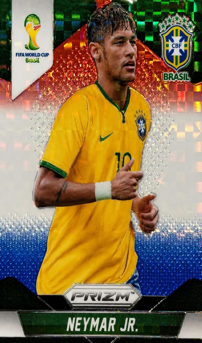2014 Neymar Jr. [Red White and Blue Plaid] #112