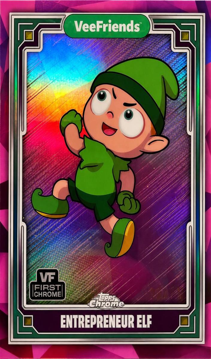 2025 Entrepreneur Elf [Pink Refractor] #16
