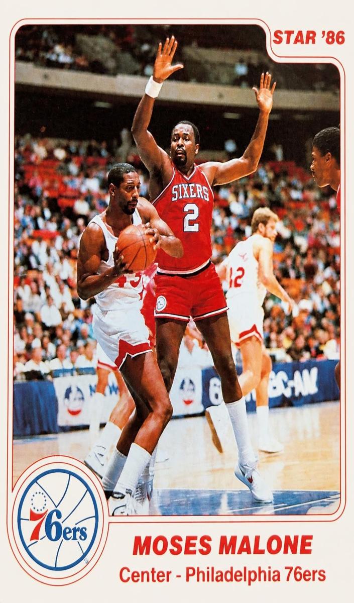 1985 Moses Malone #6
