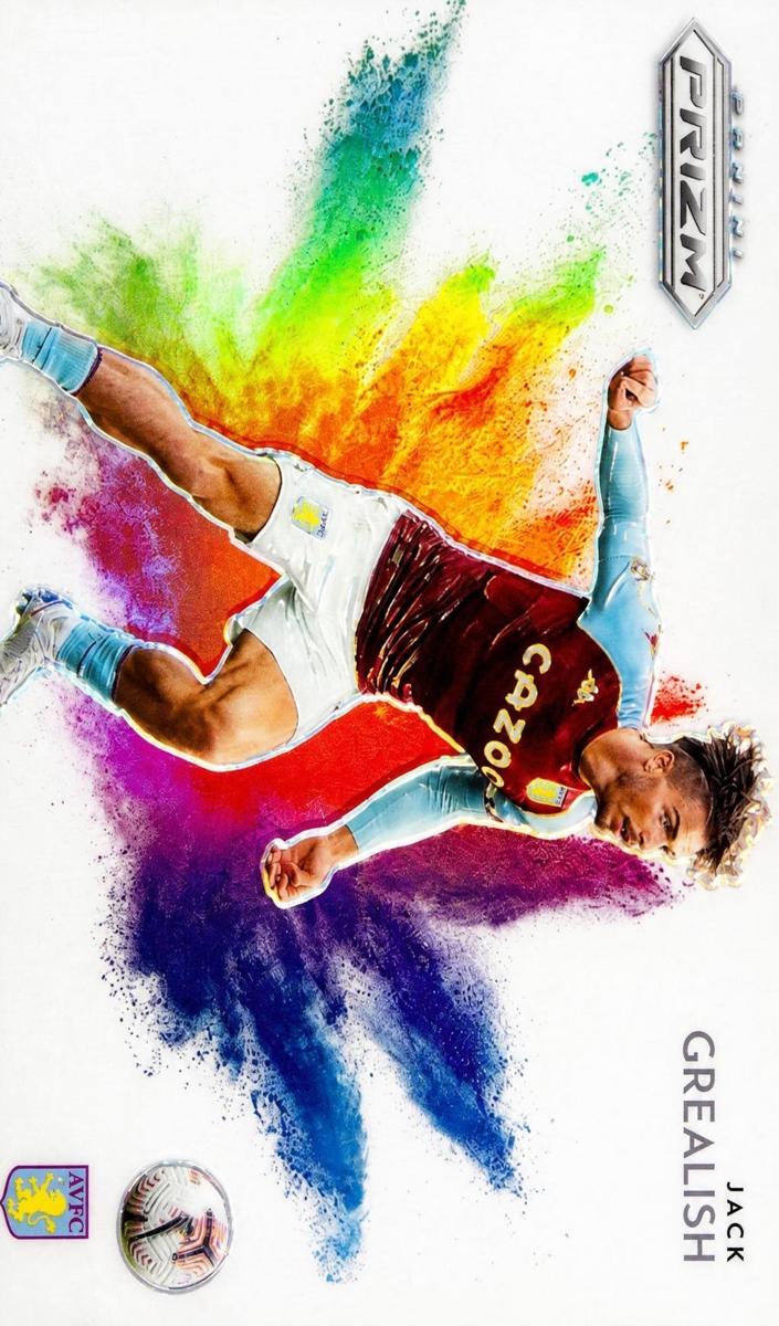2020 Panini Prizm Premier League Jack Grealish #5 card