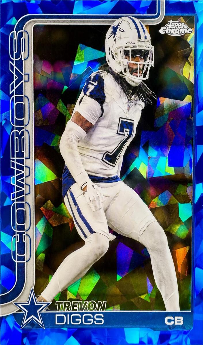 2025 Topps Chrome Sapphire Trevon Diggs #83 card