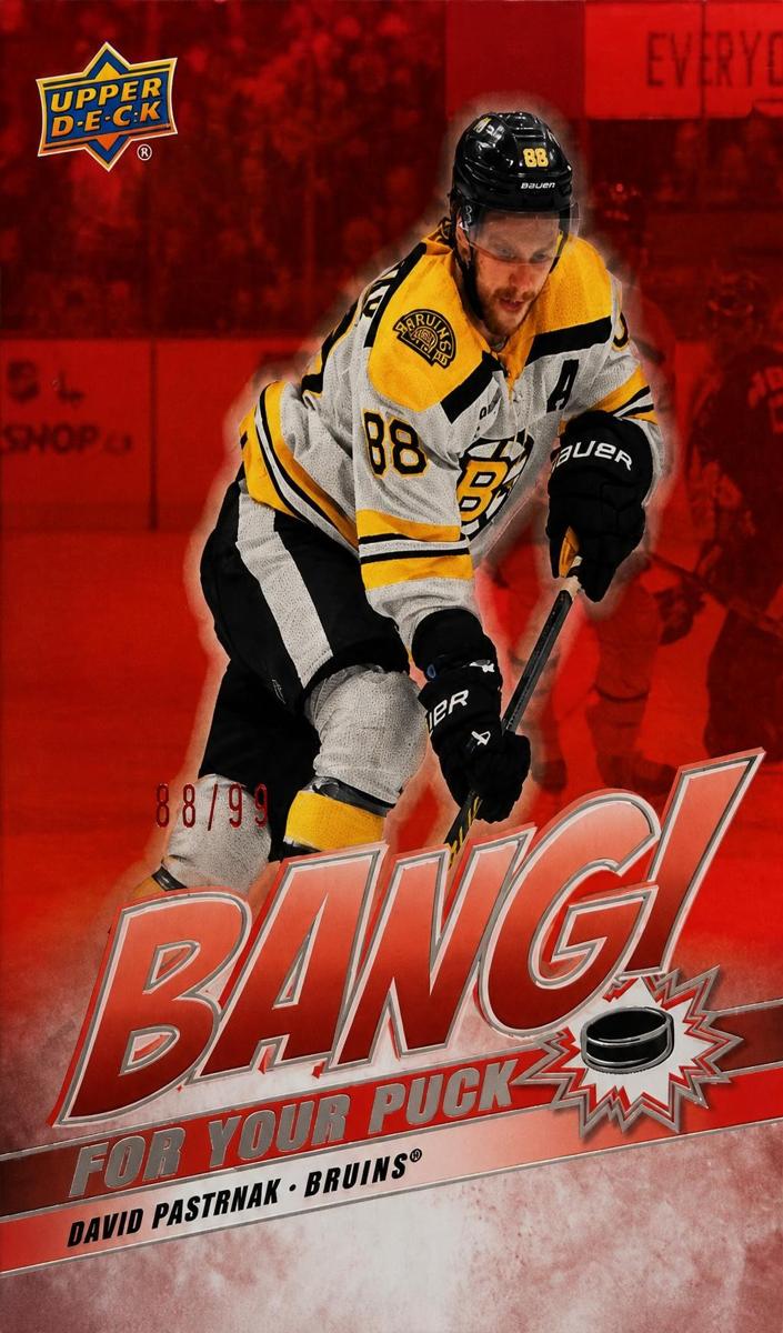 2024 Upper Deck David Pastrnak [Red] #BP-9 card