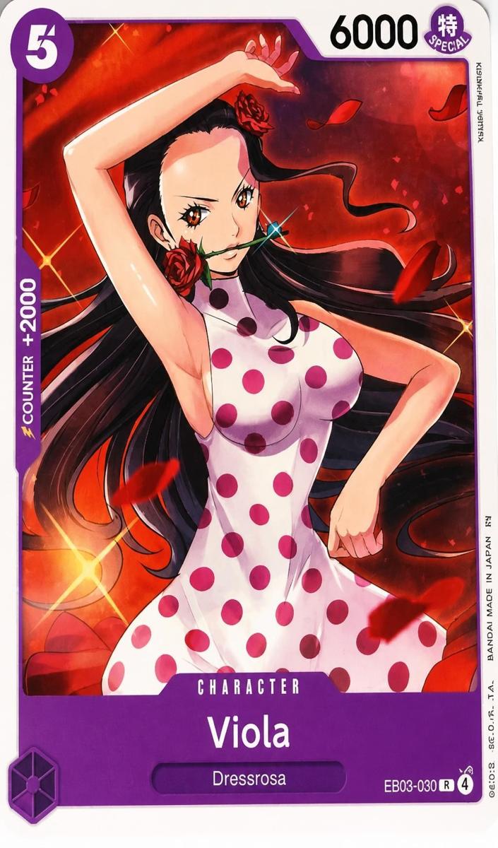 2026 One Piece Heroines Edition Viola #EB03-030 card