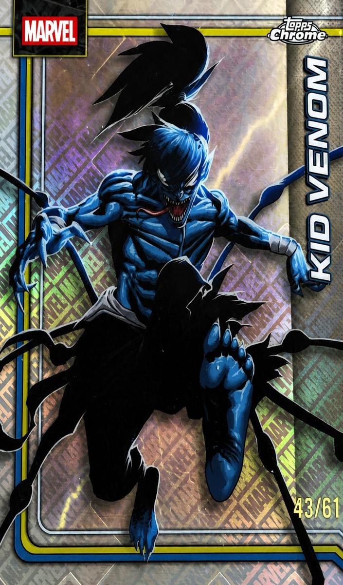 2026 Kid Venom [Storm's Black Lightning Refractor] #128