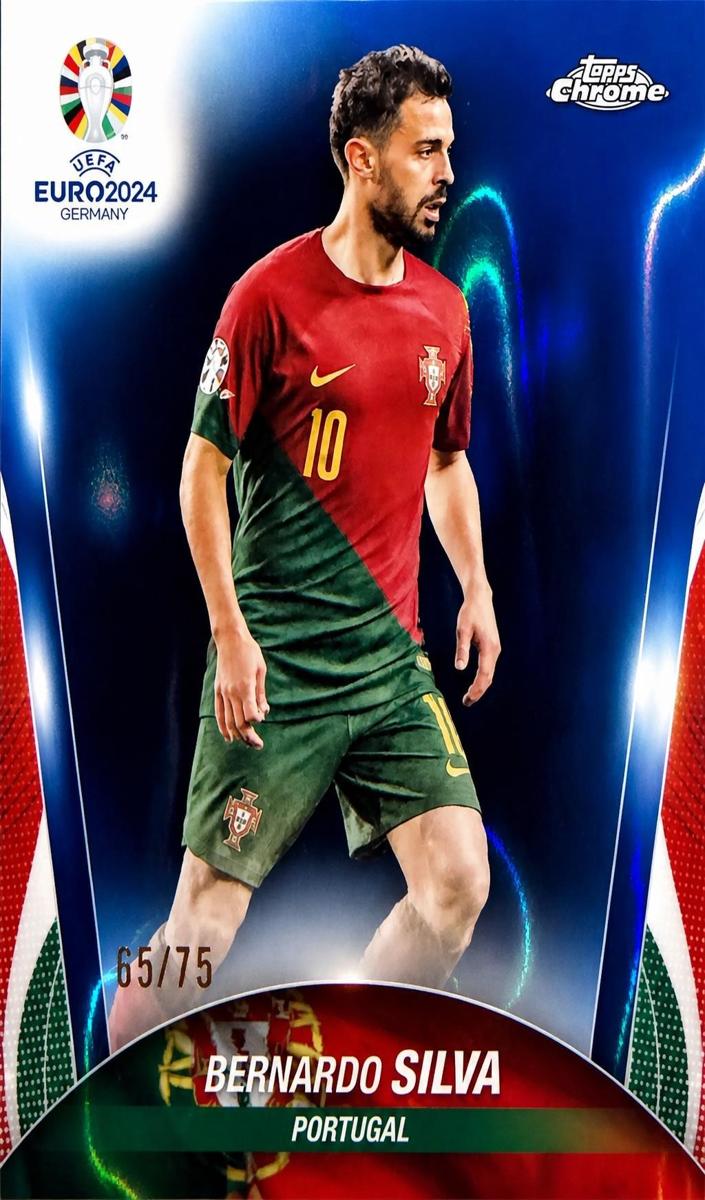 2024 Bernardo Silva [Blue Lava Refractor] #133