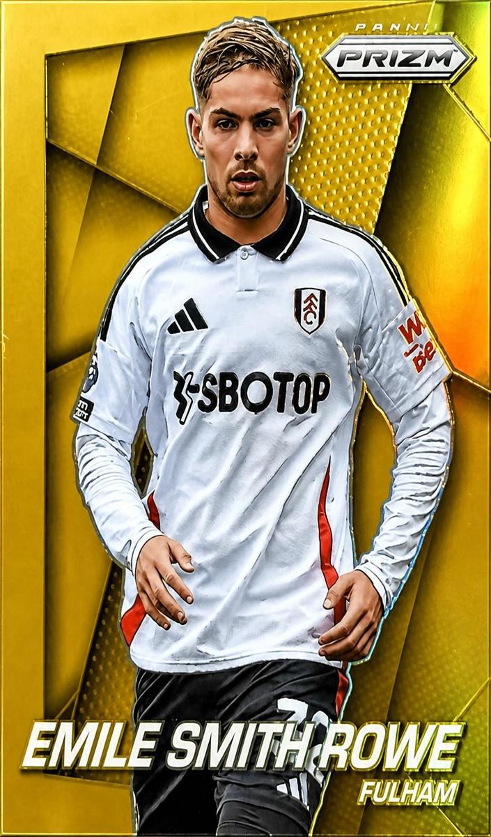 2024 Panini Prizm Premier League Emile Smith Rowe #13 card