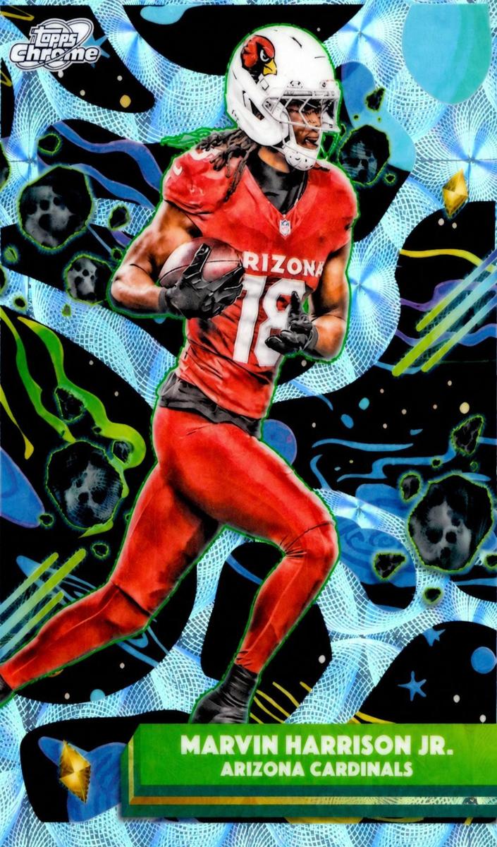 2025 Topps Cosmic Chrome Marvin Harrison Jr. #3 card