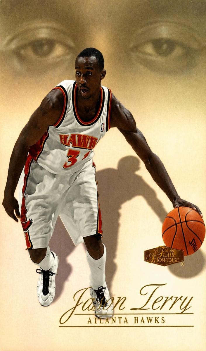 1999 Flair Showcase Jason Terry #103 card