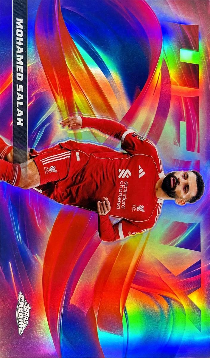 Mohamed Salah - 2026 Topps Chrome Premier League Soccer