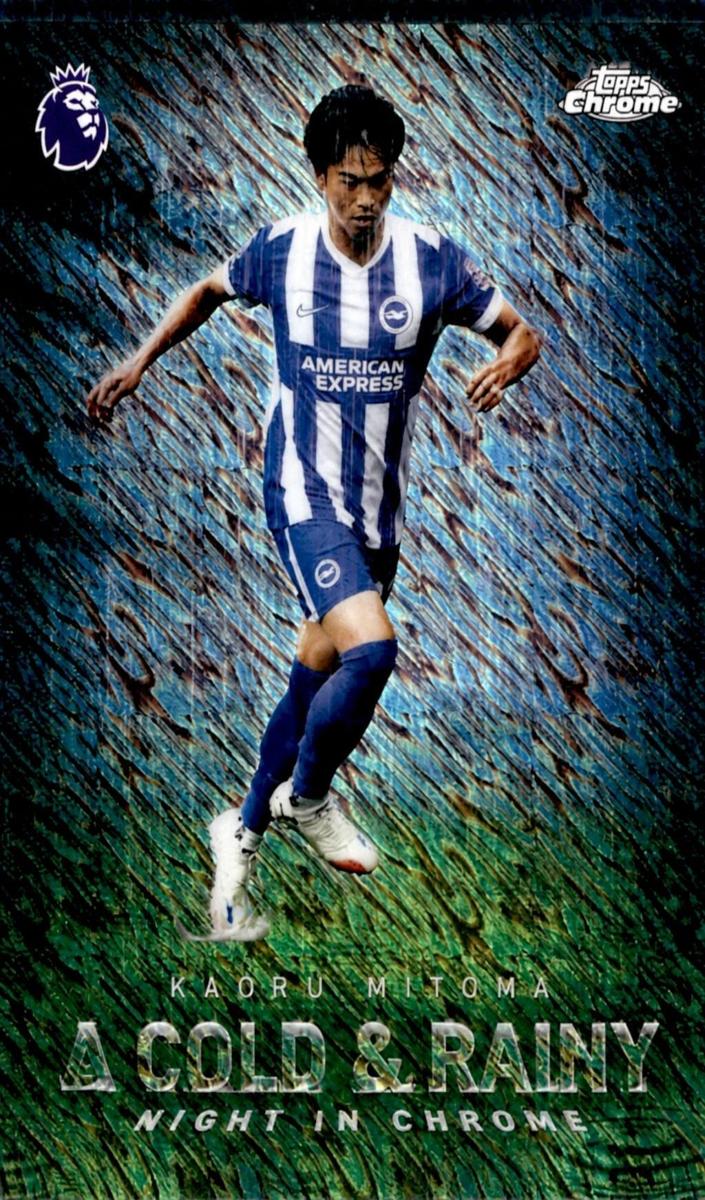 2026 Topps Chrome Premier League Kaoru Mitoma #CRN-16 card