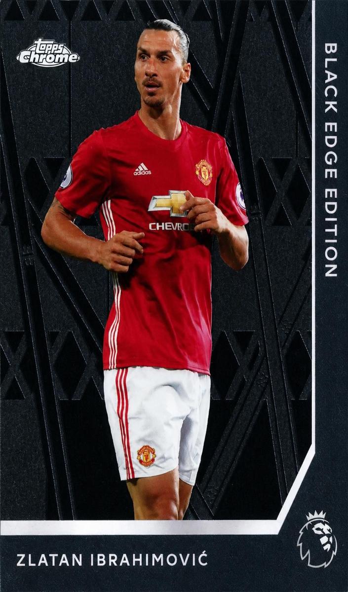 2026 Topps Chrome Premier League Zlatan Ibrahimovic #BLK-42 card