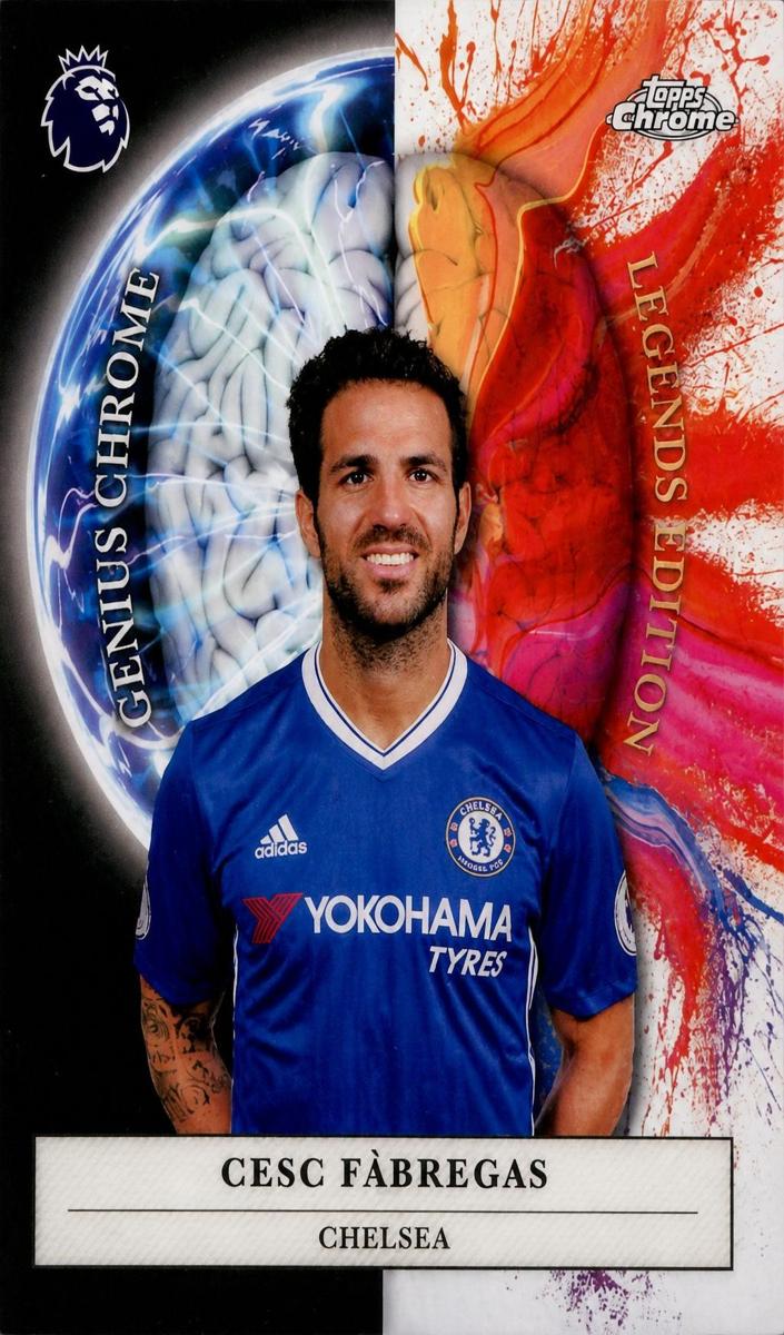 2026 Topps Chrome Premier League Cesc Fabregas #GC-10 card