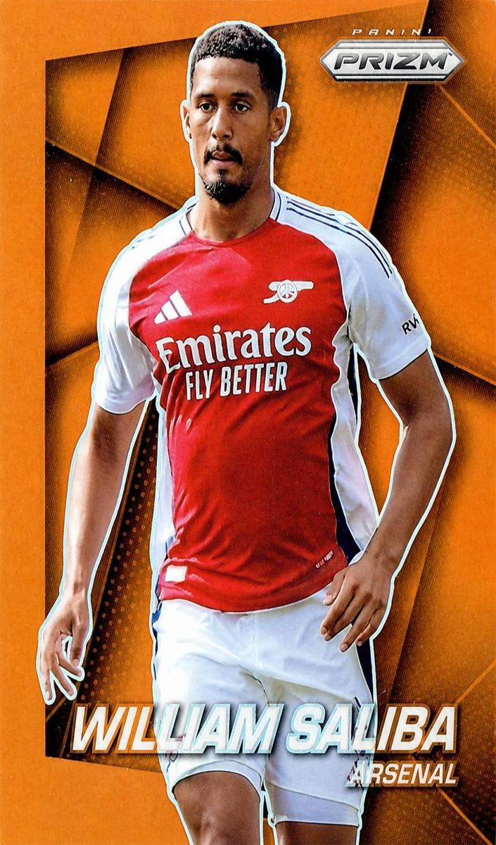 2024 Panini Prizm Premier League William Saliba #22 card