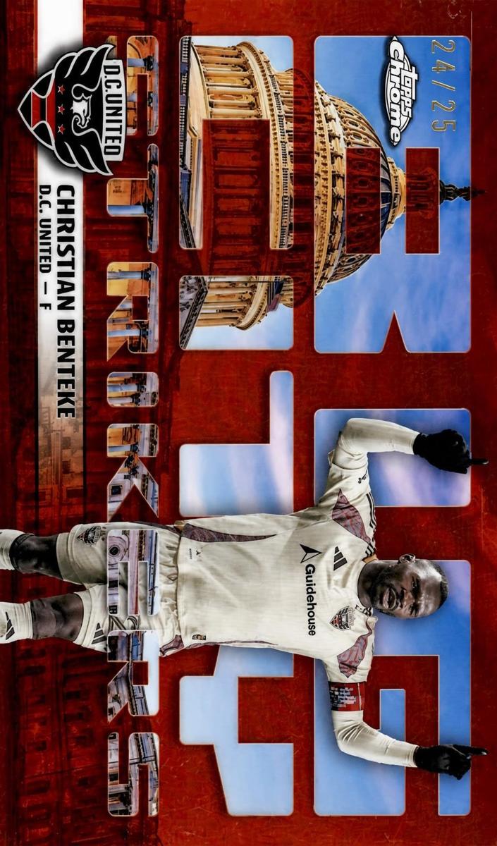 2025 Christian Benteke [Orange Refractor] #BCS-1