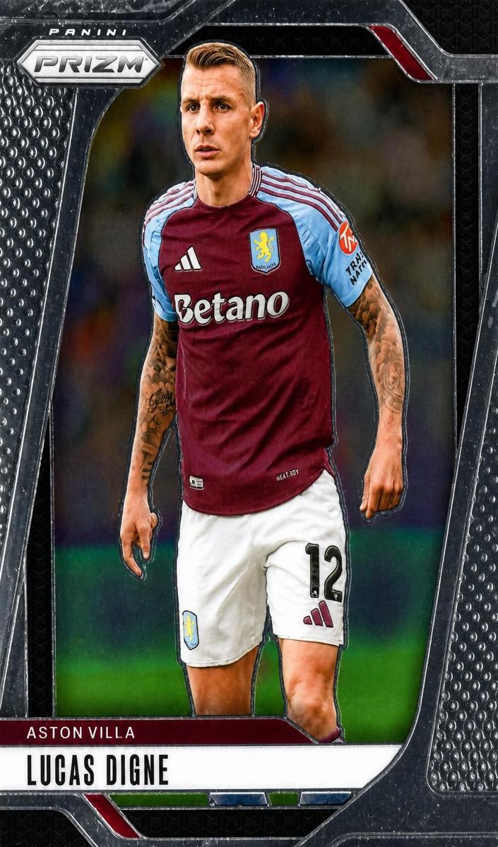 2024 Panini Prizm Premier League Lucas Digne #55 card