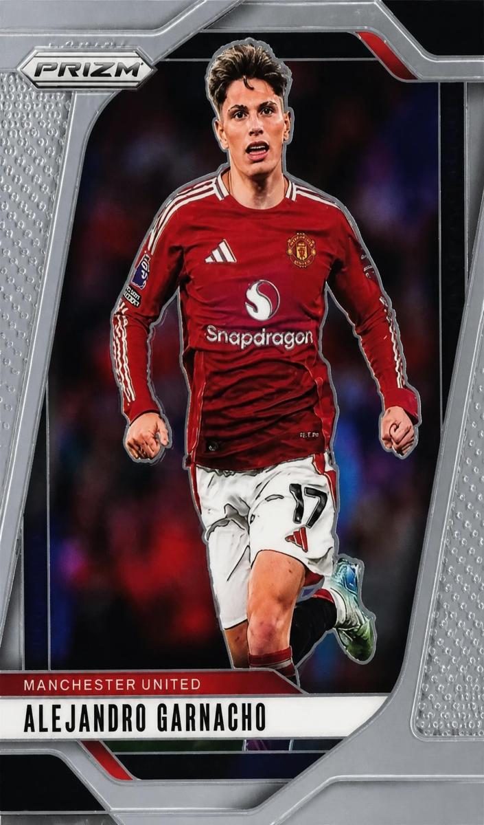 2024 Panini Prizm Premier League Alejandro Garnacho #132 card