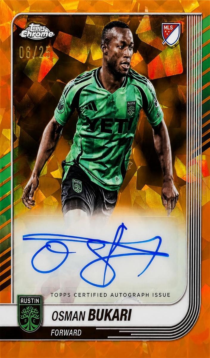 2025 Osman Bukari [Orange] #CA-OB
