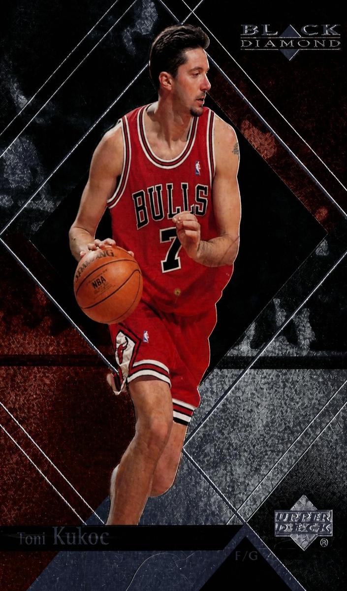 1999 Upper Deck Black Diamond Toni Kukoc #10 card