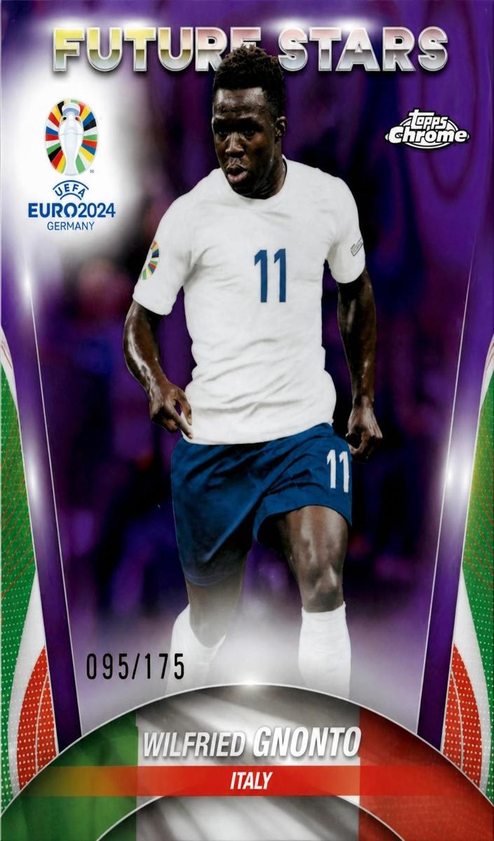 2024 Wilfried Gnonto [Purple Lava Refractor] #75