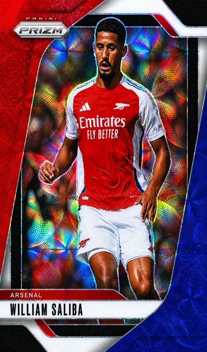 2024 Panini Prizm Premier League William Saliba #20 card