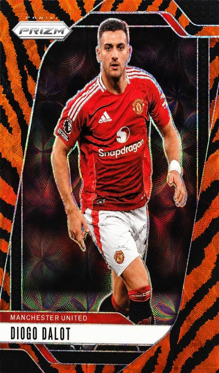 2024 Panini Prizm Premier League Diogo Dalot [Pink Breakaway] #134 card