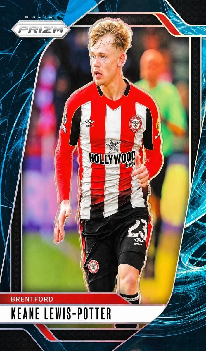 2024 Panini Prizm Premier League Keane Lewis-Potter [Genesis] #250 card