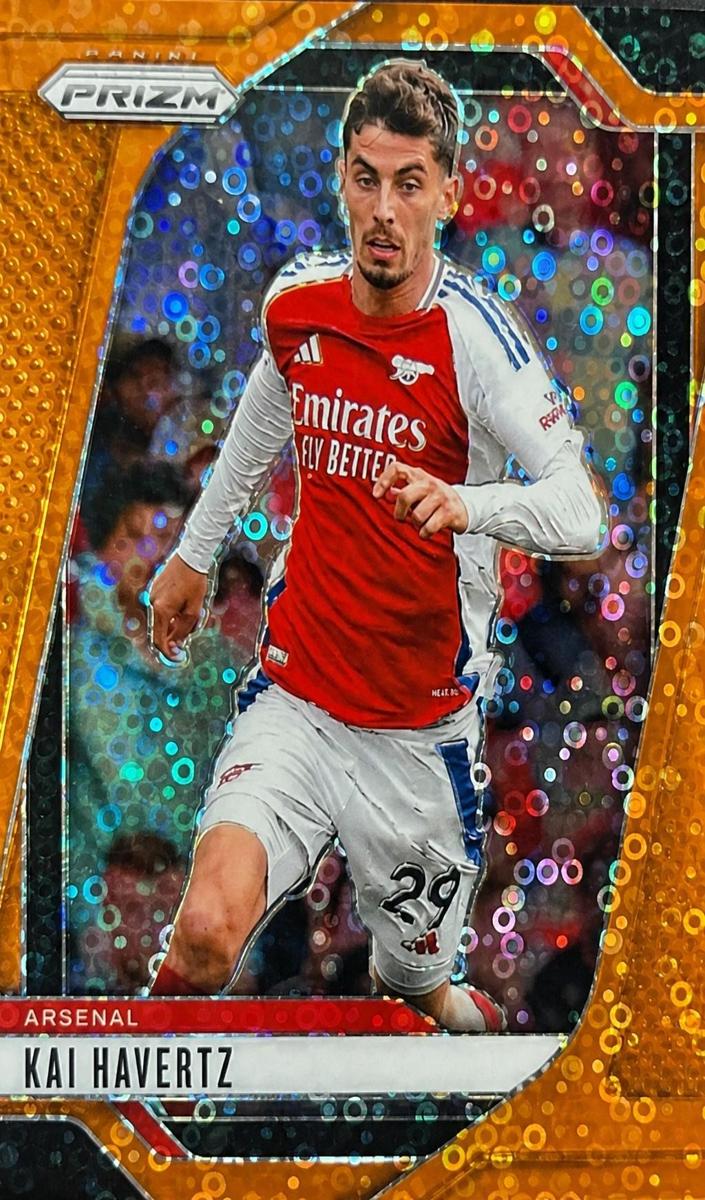 2024 Panini Prizm Premier League Kai Havertz [Orange Breakaway] #24 card