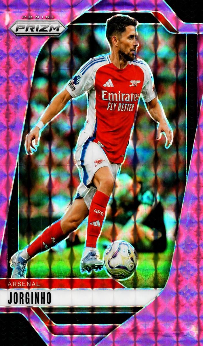 2024 Panini Prizm Premier League Jorginho [Pink Mosaic] #32 card