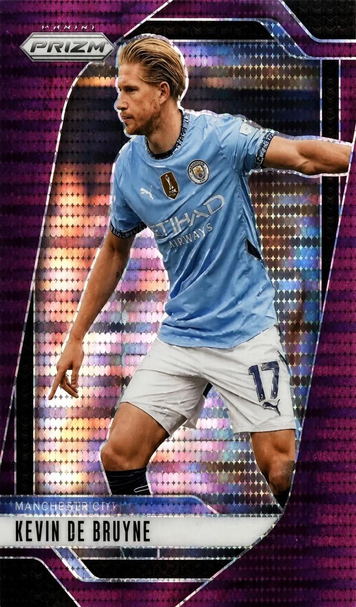 2024 Panini Prizm Premier League Kevin De Bruyne [Green] #4 card