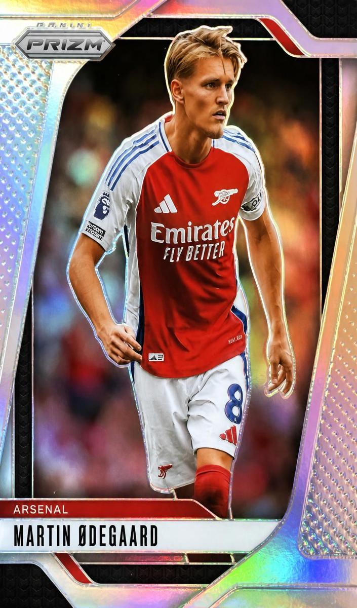 2024 Panini Prizm Premier League Martin Odegaard #23 card