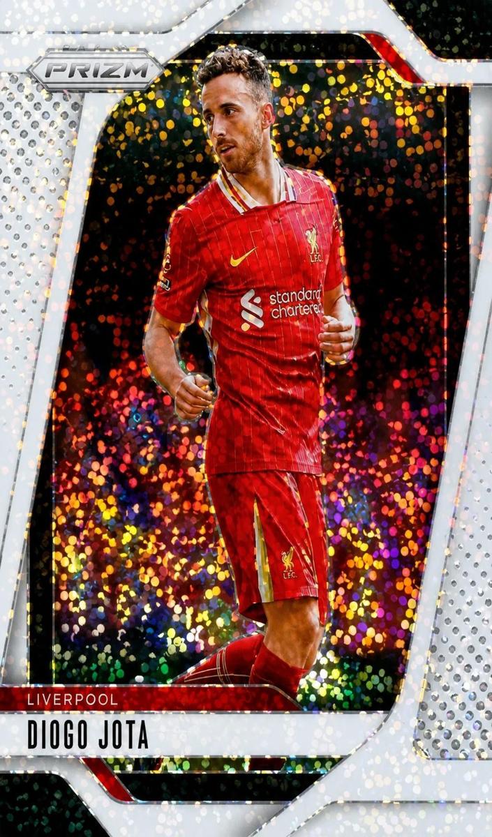 2024 Panini Prizm Premier League Diogo Jota [White Sparkle] #46 card