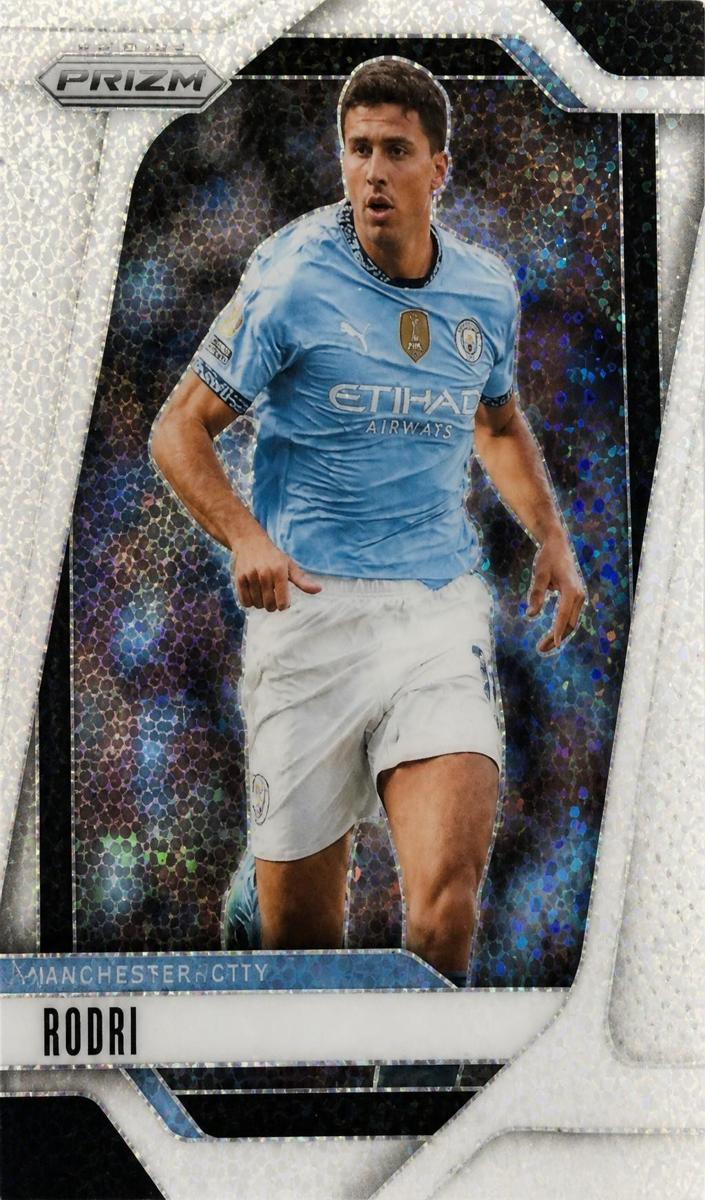 2024 Panini Prizm Premier League Rodri [White Sparkle] #8 card