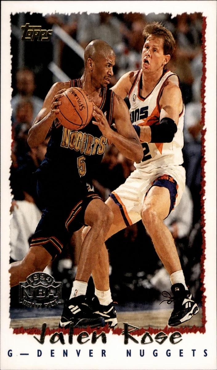 1994 Topps Jalen Rose #378 card