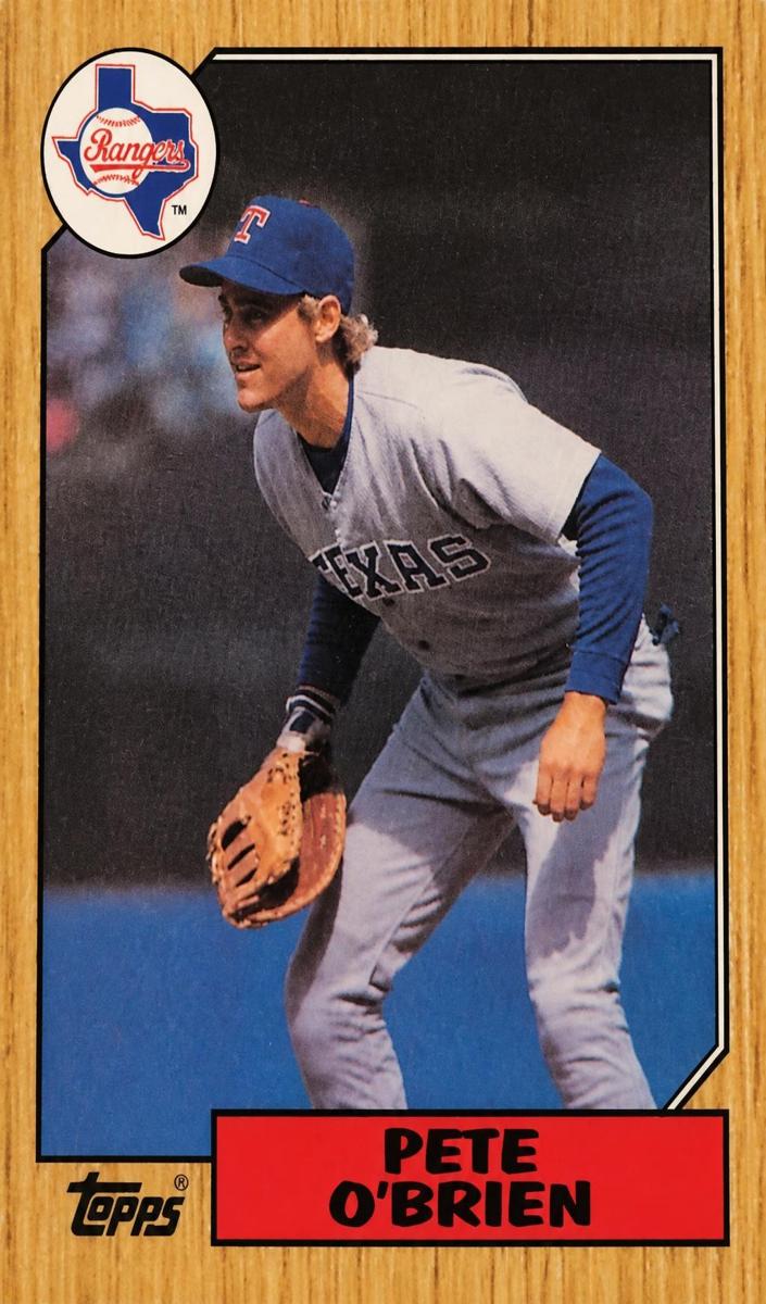 1987 Topps Pete O'Brien #17 card
