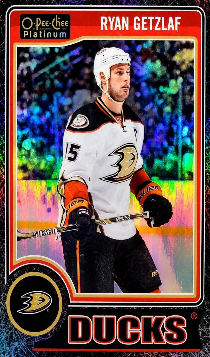 2014 O-Pee-Chee Platinum Ryan Getzlaf #123 card