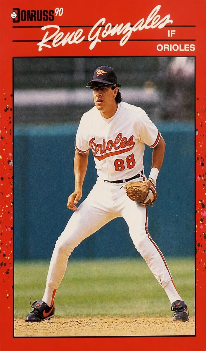Rene Gonzales 1990 Donruss Baseball
