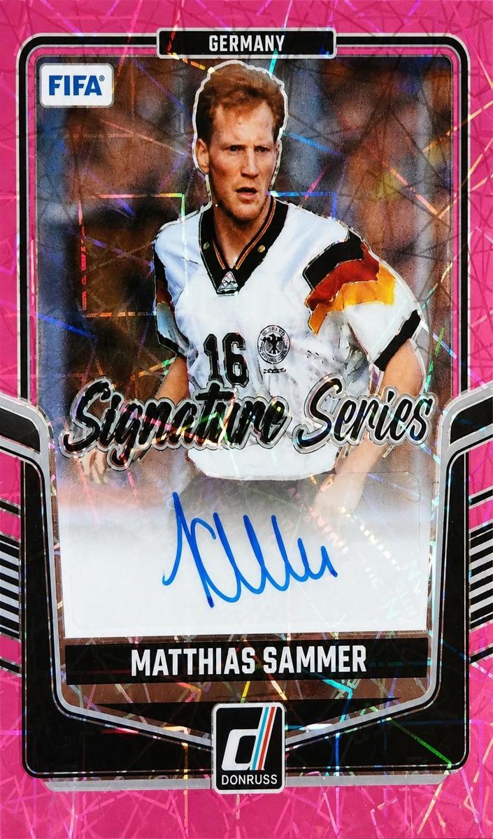 2024 Panini Donruss Matthias Sammer [Pink Velocity] #SS-MS card